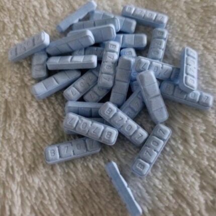 Blue Xanax B707 3-4mg bars Flap