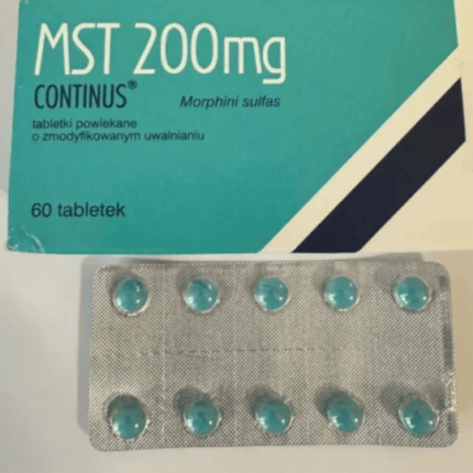 Morphine 200mg MST Mundipharma